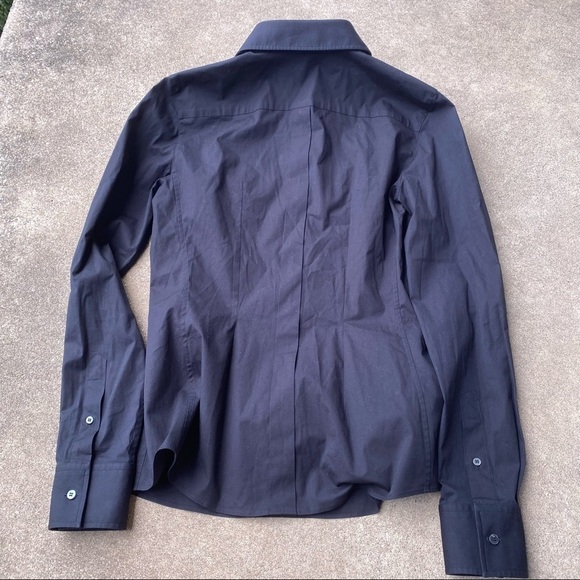 Dolce & Gabbana Black Button Down Shirt Womens EU 40 - Picture 4 of 6